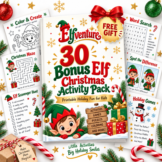 30 Bonus Elf Christmas Activity Pack